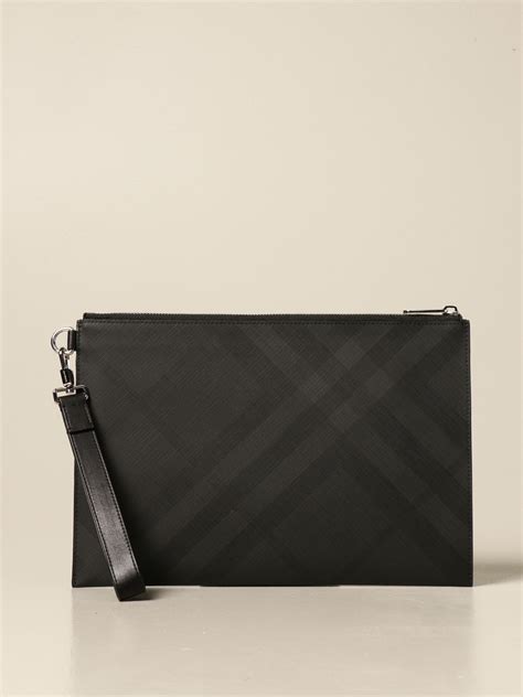 pochette burberry homme